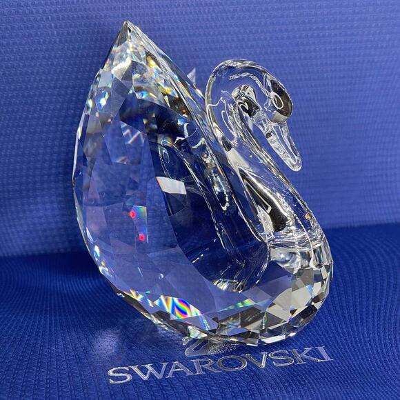 Swarovski Swan Small Figurine From Brilliant Sculptures Collection - Picture 2 of 8